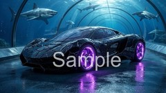 Luxury Hypercar 15 pieces bundle Landscape – High Res Digital Poster Print 4k