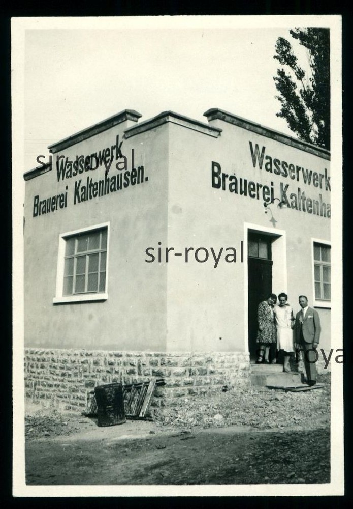 Hofbräu Kaltenhausen Brewery 1930 – Waterworks – 1930s – Photo 6x8cm