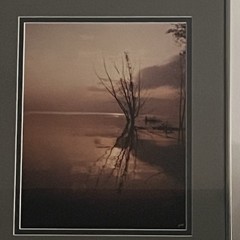 Gary Steinke Framed Photo Oconto, Wisconsin, Oconto Falls, Pond Fall 16 x 20
