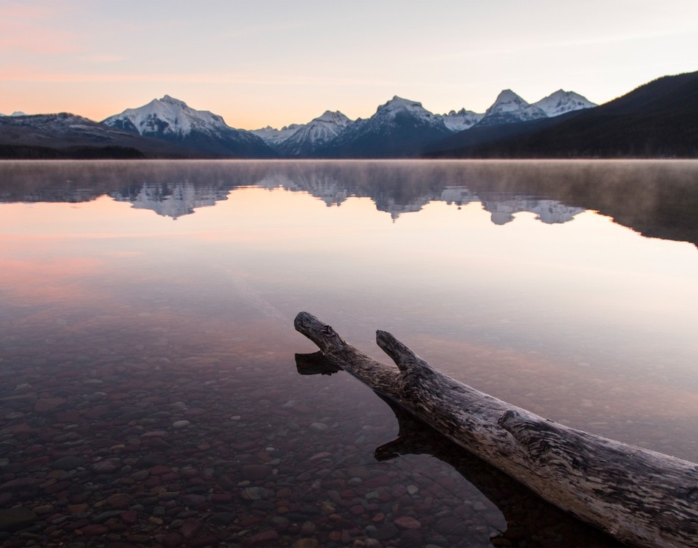 Lake McDonald Sunrise Photograph Print 11″x14″