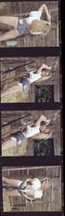 1 roll (15 negatives) of color medium format Kodak VPS sexy pin ups