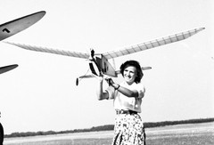 gasoline-powered model airplane competition, unusual by Szendrő (Szendro), origi