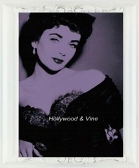 Elizabeth Taylor  Metallic Photo Art 4×6 in Bedazzled #8
