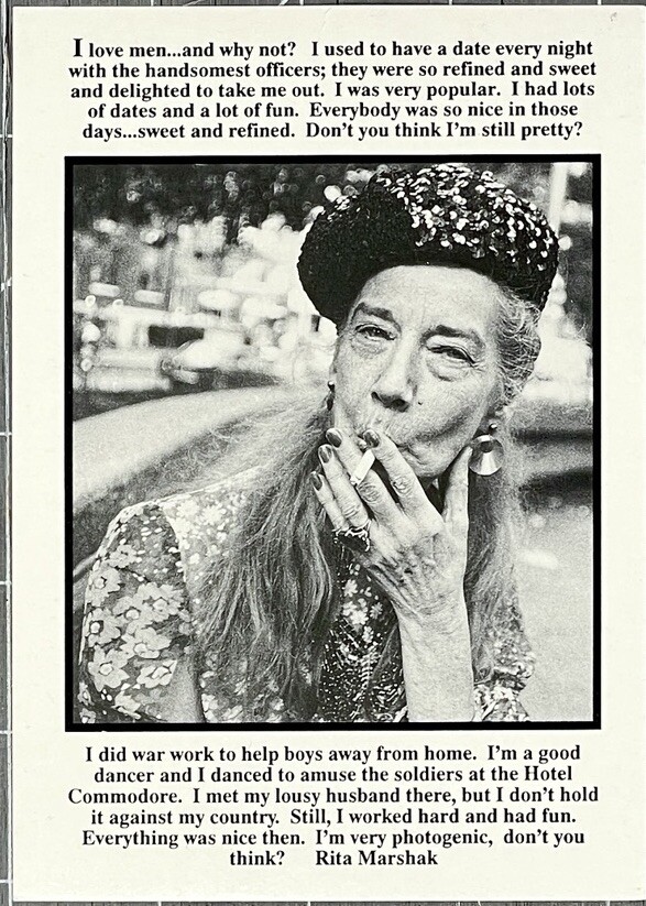 Lee Wexler Art Show Announcement Card 1991 OK Harris Gallery