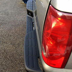 Rear Step Bumper Compatible with 1999-2007 Chevy Chevrolet Silverado GMC Sierra