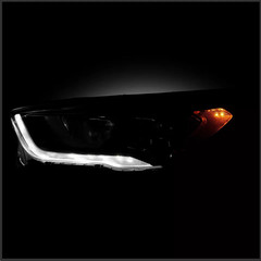 For 2017 2018 2019 Ford Escape Halogen Type Headlight Assembly W/Led DRL Project