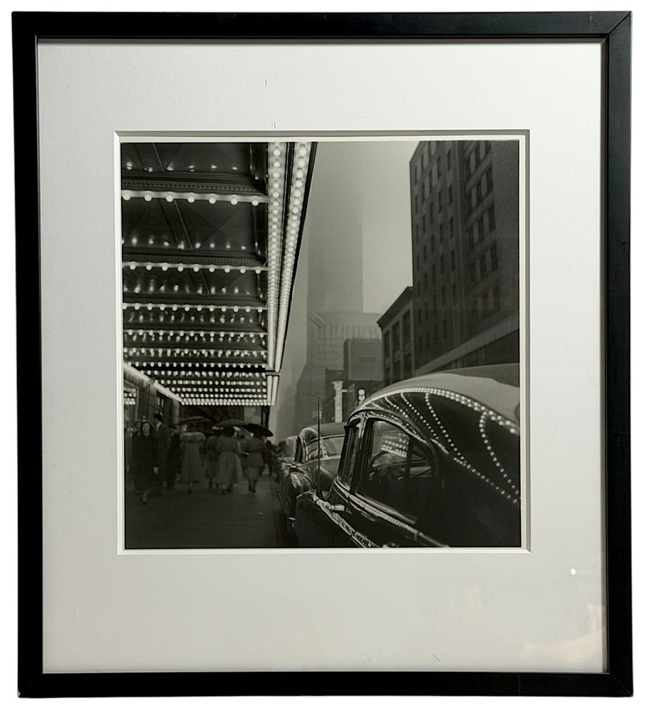 ERNST HAAS New York City, Manhattan, early 1950s Black and White Photograph