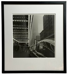 ERNST HAAS New York City, Manhattan, early 1950s Black and White Photograph