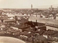 Antique Brogi Florence Italy Architectural Photograph Albumen Print c.1880