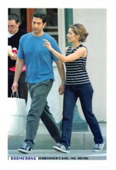 Press Photo MLE10490 Approximately 30X20 Cm David Schwimmer Mili Avital