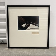 Mauricio Valladares Signed Photograph Framed Modern Architectural Image
