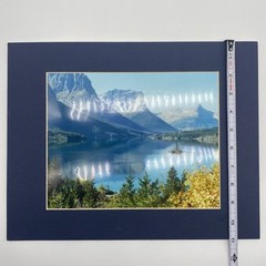 Matted Mountain Landscape Photo Print 11 X 14 Wall Art Gallery Decor