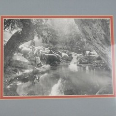 The Lord is my Shepherd G E Matson Matted Framed Photograph 1910 15.75″ x 12.75″