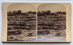 F Jay Haynes / Old Faithfull’s sic Formation Upper Basin 1035 Old Faithful 1884