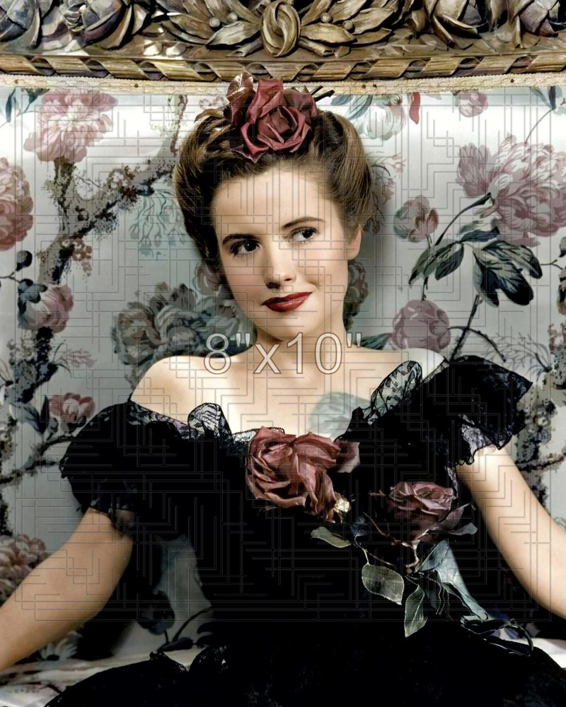Joyce Reynolds (1943) – 8″x10″ colorized print