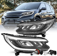 – for 2015-2016 Honda CRV EX/EX-L/SE [Halogen Type W/Led DRL Model] OEM Headligh