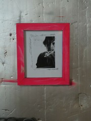 «Bathroom Work» 1998 Self Portrait — 35mm Film Hand Printed on Kodak Fiber Base