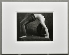 Russell Levin 2002 Wendy in Studio 11×14 Darkroom Made Photograph