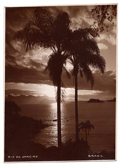 Superb 1928 D. Kaiser Pictorialist Photo of Rio de Janeiro Brazil