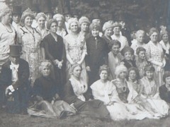 Orig.1910-20s Photograph Cambridge Celebration of Historical Monical’s Victorian