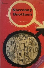 Greenleaf Classics Slaveboy Brothers Rex Harper 1978 Vtg Paperback Used
