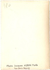 Female Nude Color Art Photograph 1940’s- 1950’s by Jacques AUBIN, Paris, France