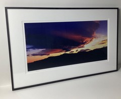 Fine Art Photograph Windswept Icelandic Volcano Signed & Framed Limited Edition