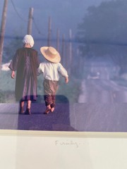 Bill Coleman “Family” Framed Amish #208 263/450 Pencil Signed Photography /r
