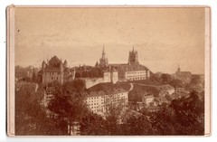 Photograph Lausanne Cathedral Château Saint-Maire C Louvrier around 1885 (121)