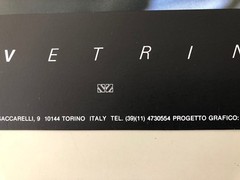 CLAUDIO ISGRO ,’VETRINA BOLOGNA,1987′ BOGART, RARE AUTHENTIC 1988 ART PRINT