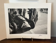JESSE ALEXANDER Vintage Signed Portfolio of Car Racing Photographs, 186/250
