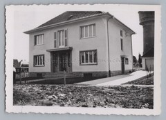 House in front of water tower-Cologne? Old Photo 1940