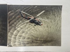 MH-60R Seahawk Helicopter Set Of Two Art Prints Above Ocean Sikorsky