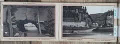 Leporello 12 Drawings Graphics Saxon Switzerland Circa 1870