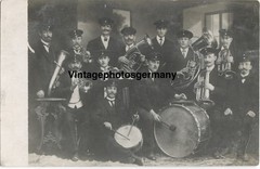 Z6057 Photo Band Music Musicians Chapel Military