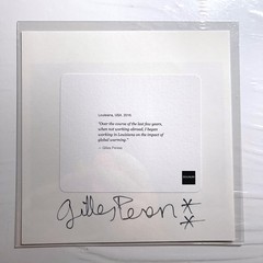 SIGNED GILLES PERESS FIRE LOUISIANA, 2016 MAGNUM 6″ SQUARE PRINT 2018 NEW