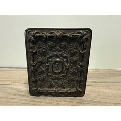 Antique Civil War Ambrotype Young Woman Portrait Ornate Union Case