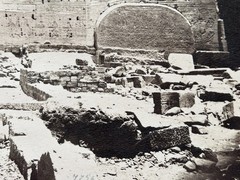 EGYPT Temple Of Isis On Philae Photo Lekegian c1870 Vintage Album Picture