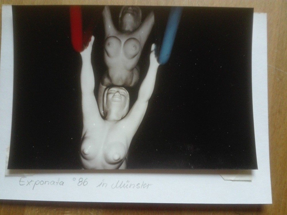 Exhibonata 83 Art from Westphalia in Münster Original Nude Photo 9×13