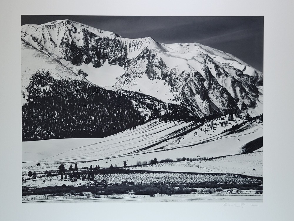Richard Garrod, silver gelatin, black and white photograph, Sierra Highway 395