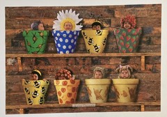 Ann Geddes, Babies in Costumes and Flower Pots. Original Poster #8380