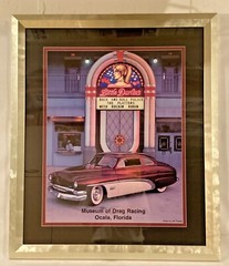 Don Garlits MUSEUM OF DRAG RACING Little Darlings Custom Framed Vintage Poster