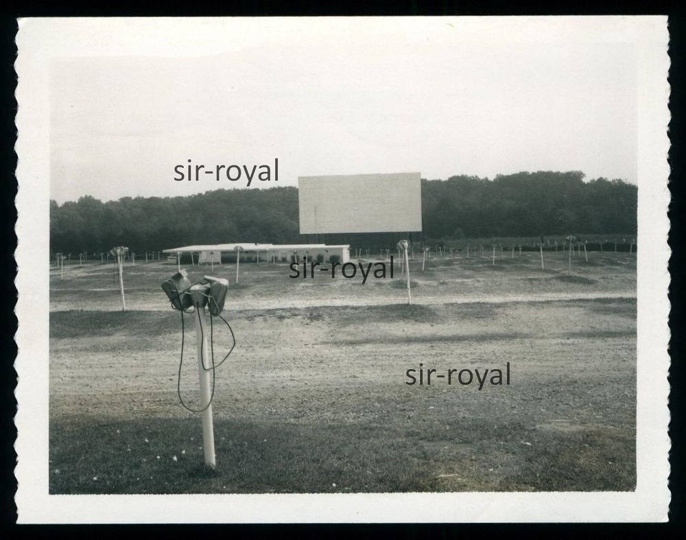 Bessemer City Knight Mountain Drive-In – Polaroid Photo 11x8cm