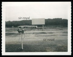 Bessemer City Knight Mountain Drive-In – Polaroid Photo 11x8cm