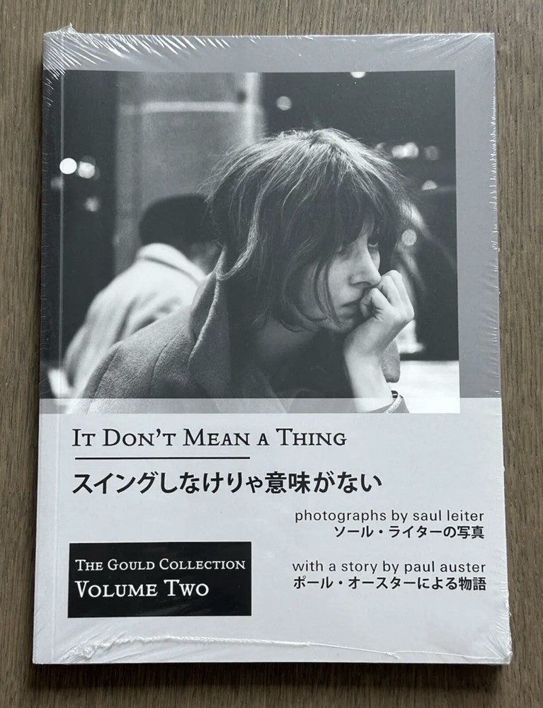 🎈New! Sealed! Saul Leiter – It Don’t Dont Mean a Thing, Limited Edition, Japan