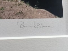 BRUCE BLUM SIGNED COLOR Photo Print (13″X 18 «)-«Church Buttress»
