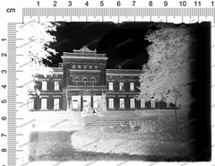 Glass-Negative-Oginski’s Palace-Plungė-Oginskių rūmai-Lietuva-Lithuania-Castle-