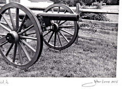 Current Gettysburg Battlefield Photographed Signed by John Varro 2014*/