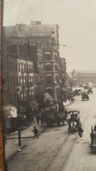 LARGE B/W ORIGINAL PHOTO – Late 19th Century – New York City Waterfront