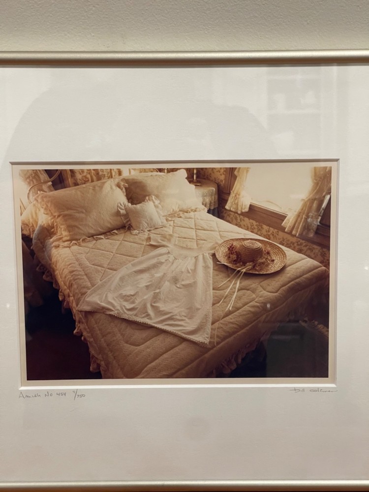 Bill Coleman Amish No. 454 Signed by artist, numbered Framed Color Photograph